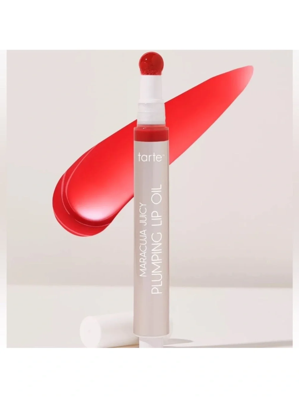 (2) Tarte Cherry maracuja juicy plumping lip oil NIB Two